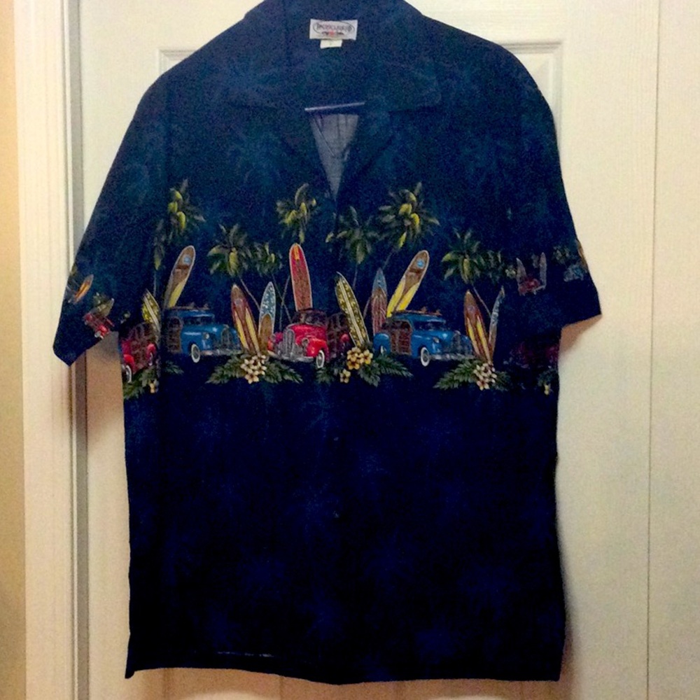 Pacific Legend Hawaiian shirt USA surfboards